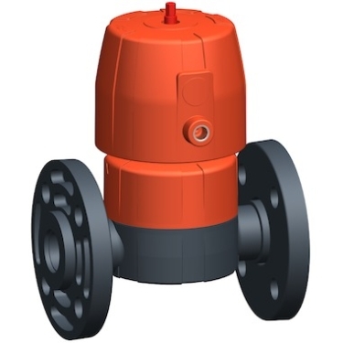 氣動隔膜閥，+GF+標準型氣動隔膜閥、GF隔膜閥